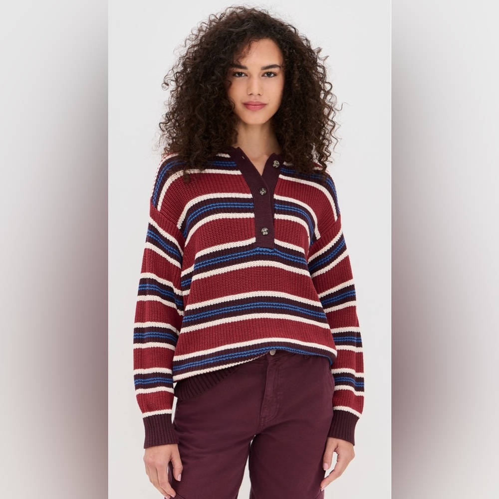 Damson Madder
Ilona Striped Rugby Jumper